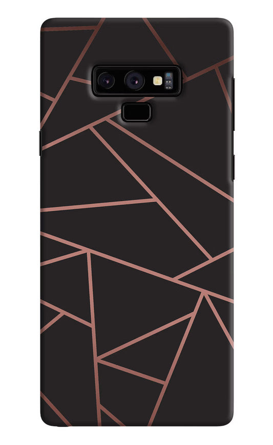 Geometric Pattern Samsung Note 9 Hard Case Back Cover by Casekaro