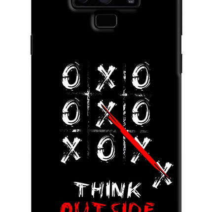 Think out of the BOX Samsung Note 9 Hard Case Back Cover by Casekaro