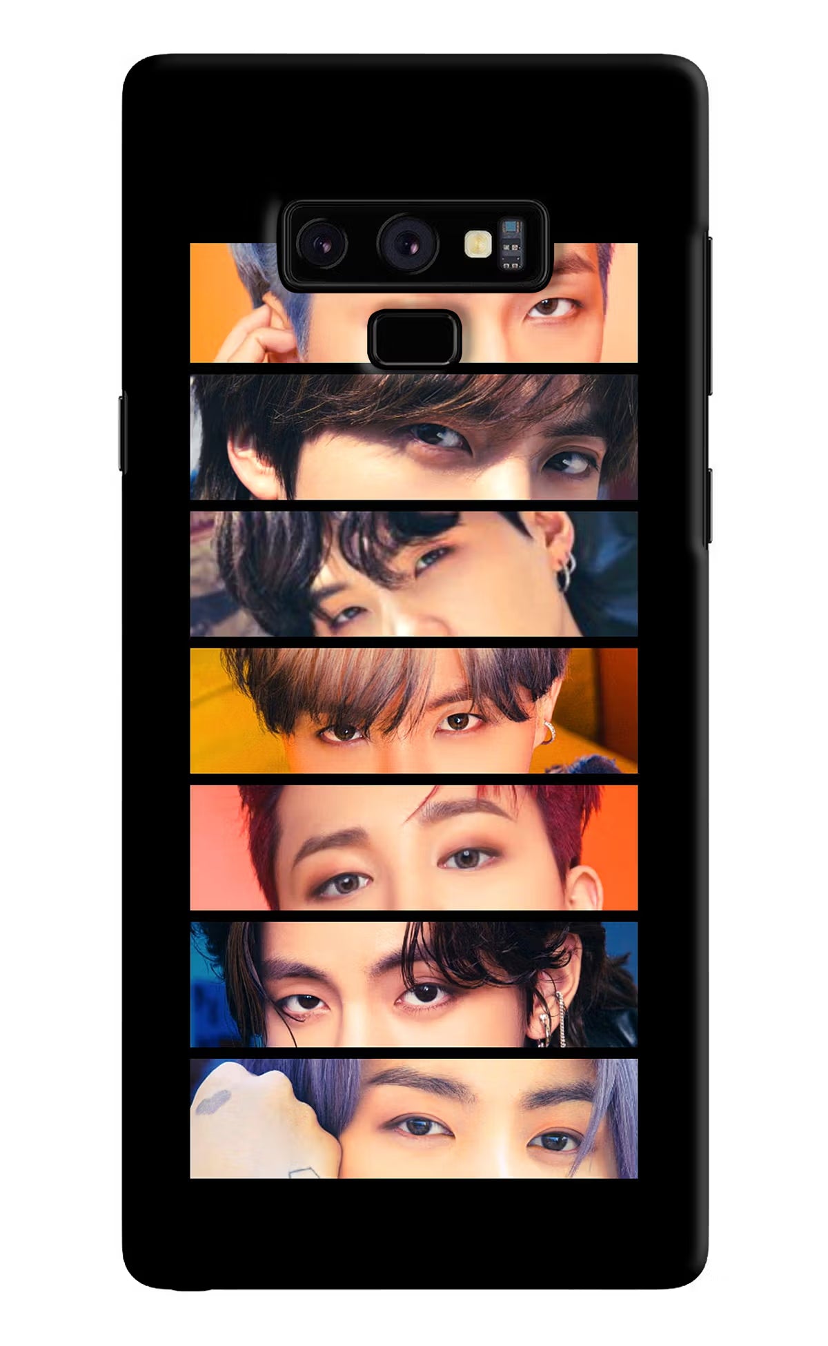 BTS Eyes Samsung Note 9 Hard Case Back Cover by Casekaro