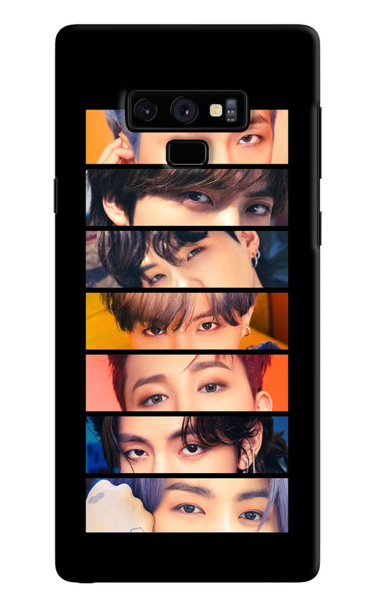 BTS Eyes Samsung Note 9 Hard Case Back Cover by Casekaro