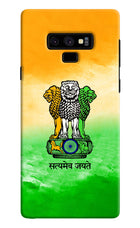 Satyamev Jayate Flag Samsung Note 9 Hard Case Back Cover by Casekaro