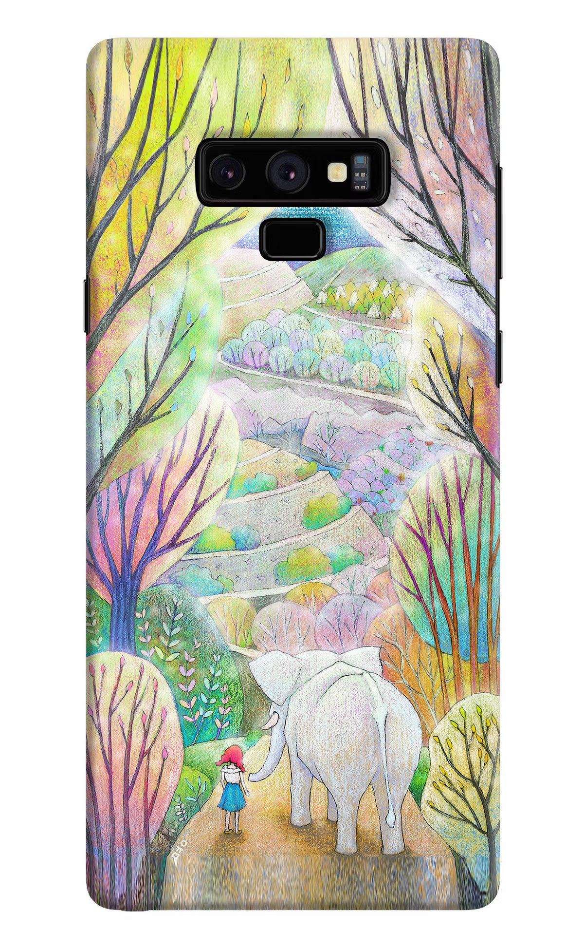 Nature Painting Samsung Note 9 Hard Case Back Cover by Casekaro