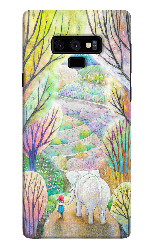 Nature Painting Samsung Note 9 Hard Case Back Cover by Casekaro