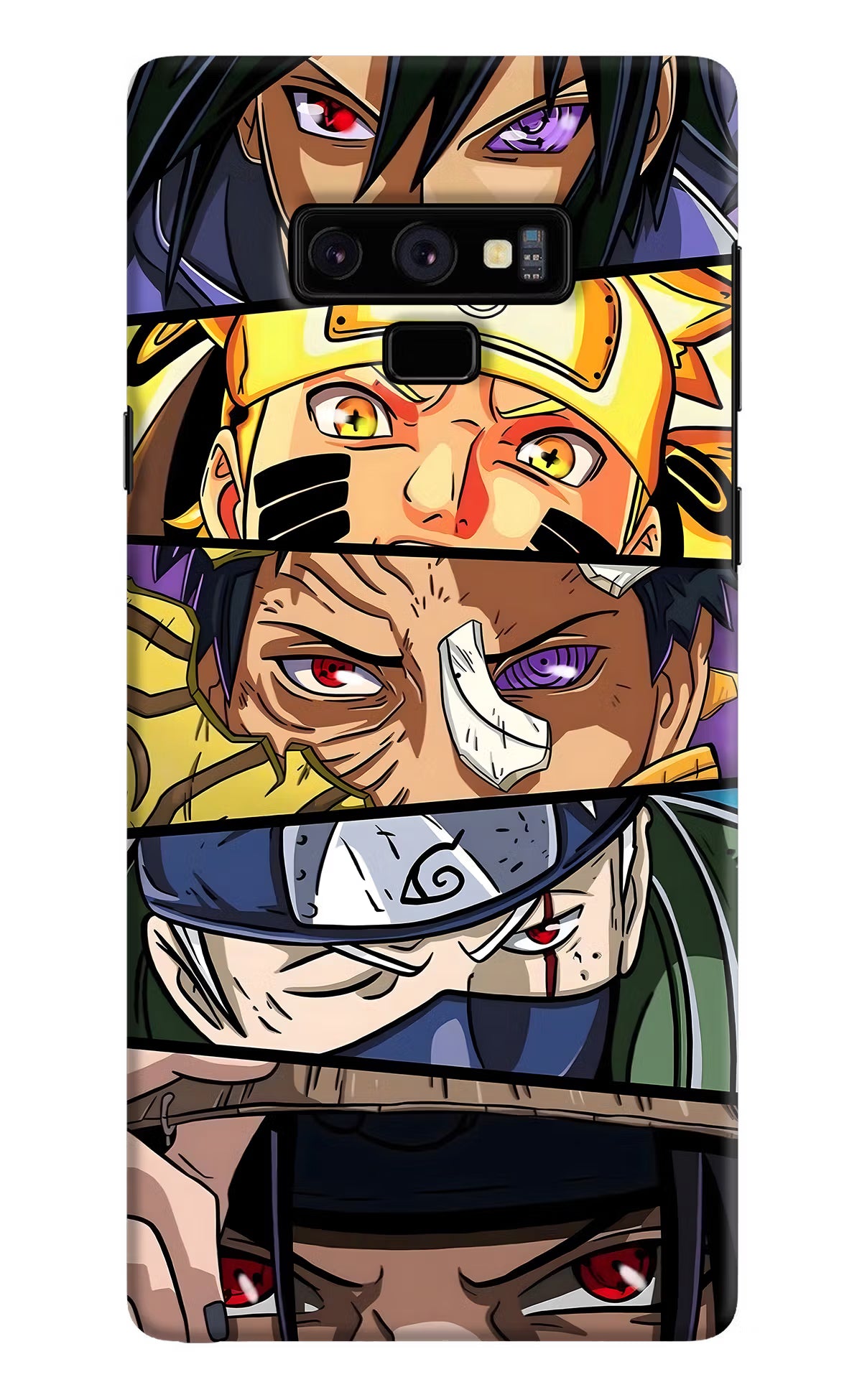 Naruto Character Samsung Note 9 Hard Case Back Cover by Casekaro