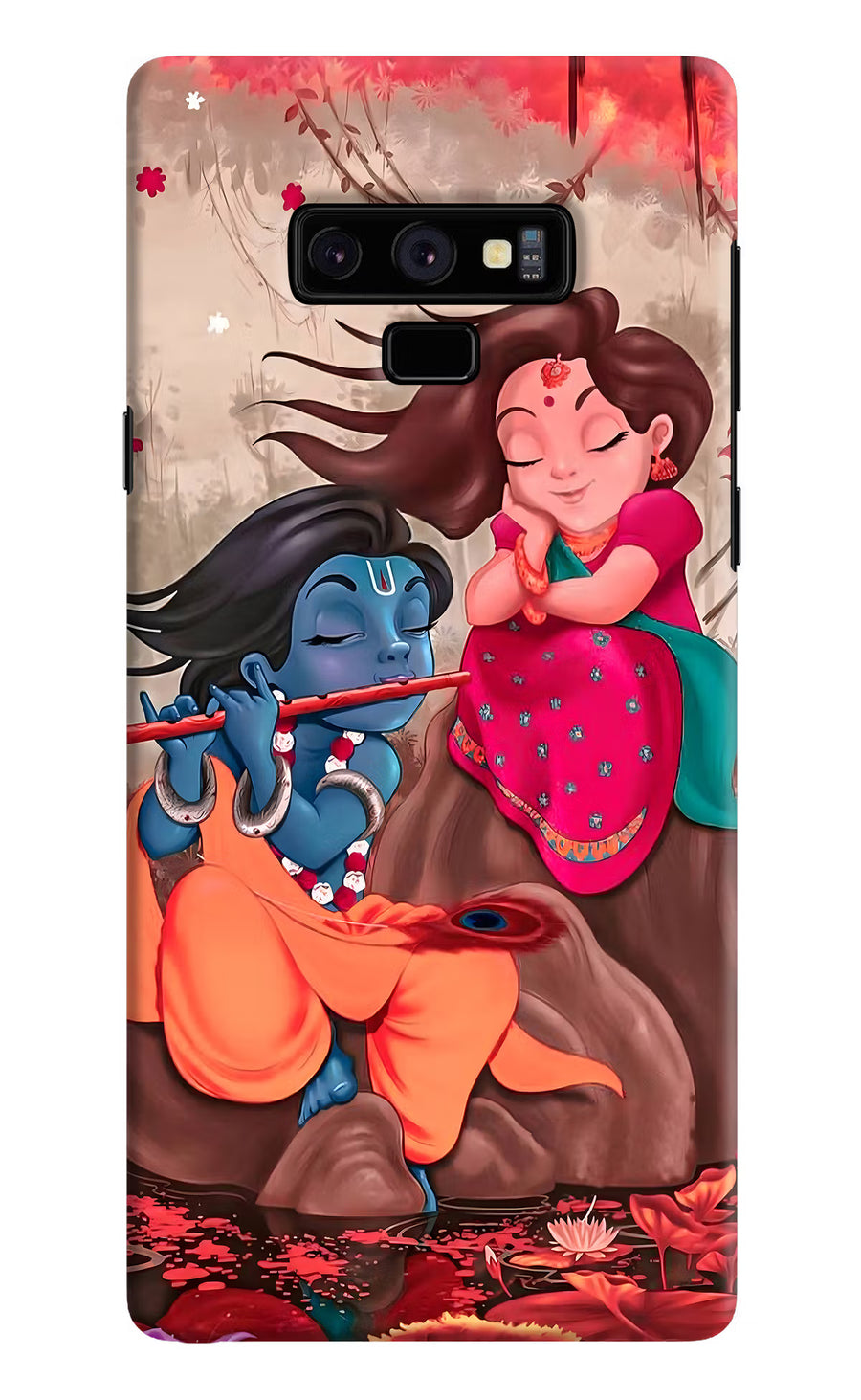 Radhe Krishna Samsung Note 9 Back Cover, Hard case