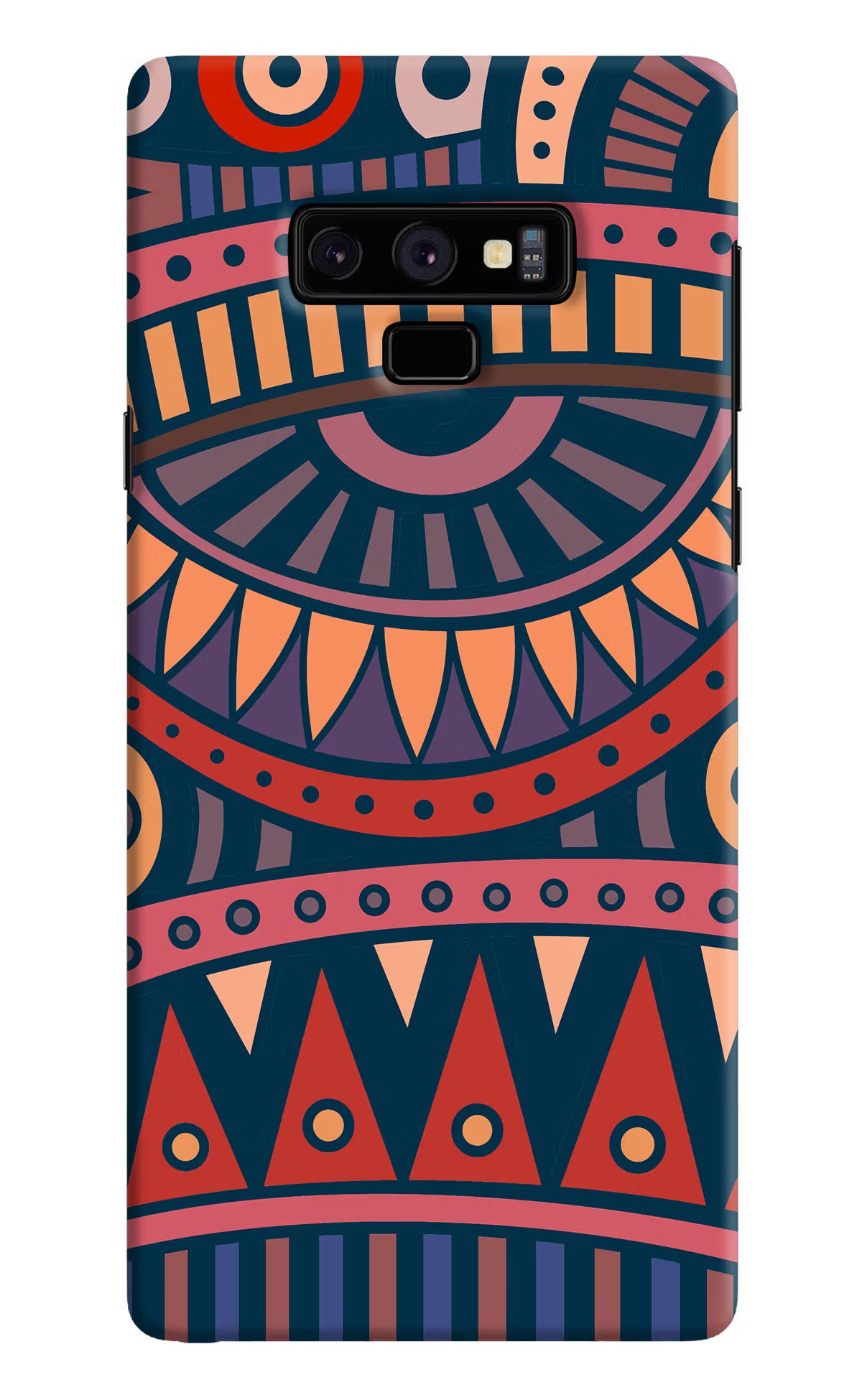 African Culture Design Samsung Note 9 Hard Case Back Cover by Casekaro