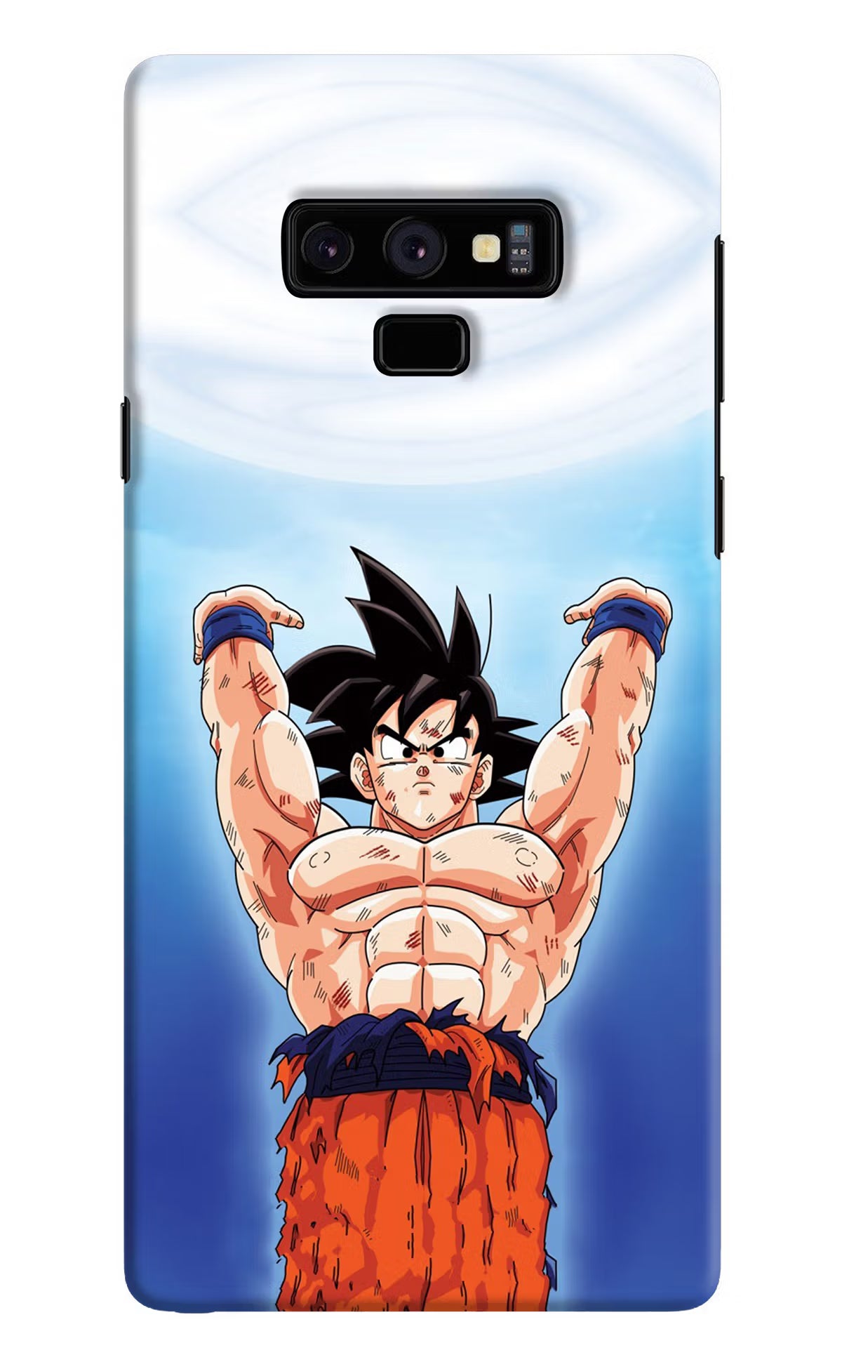Goku Power Samsung Note 9 Hard Case Back Cover by Casekaro