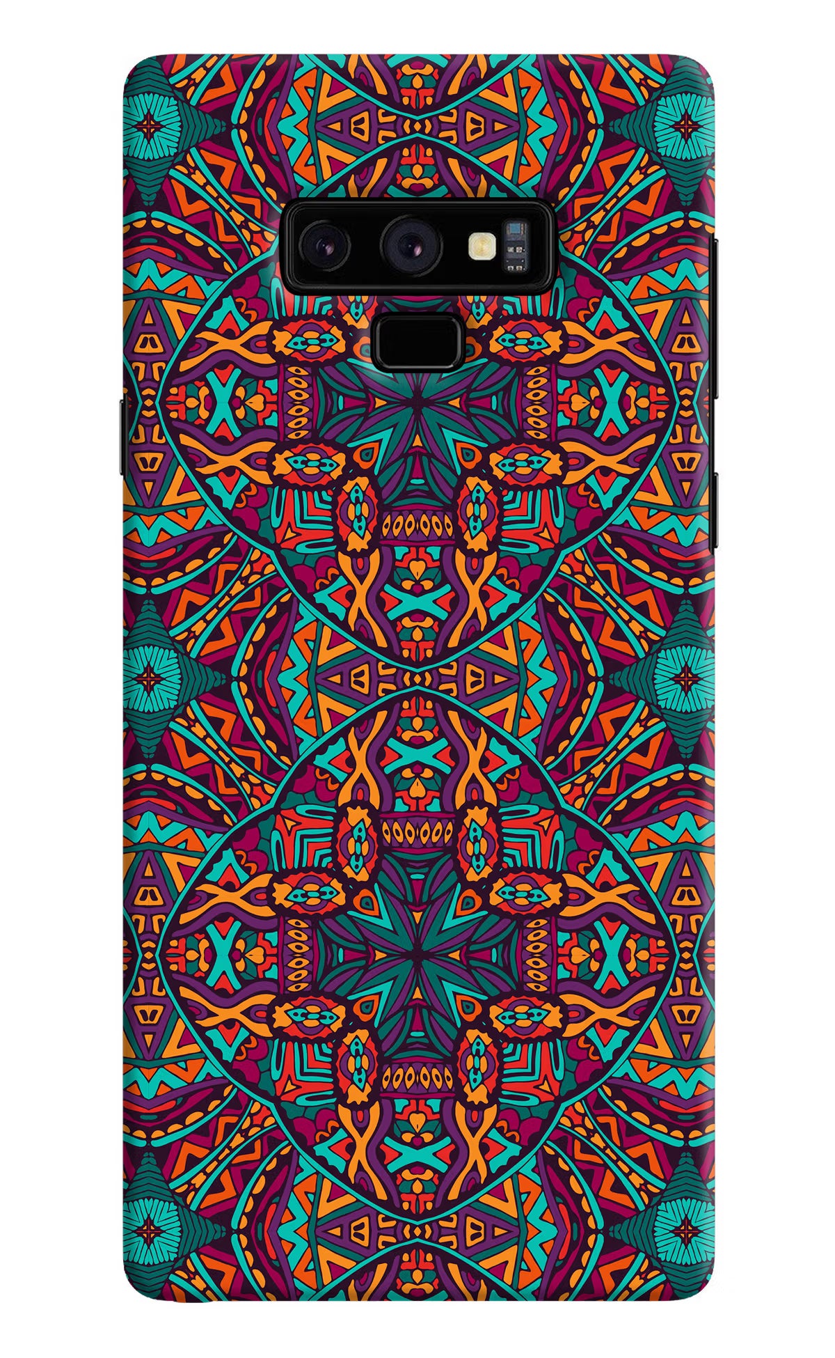 Colour Mandala Samsung Note 9 Hard Case Back Cover by Casekaro