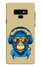 Monkey Headphone Samsung Note 9 Hard Case Back Cover by Casekaro