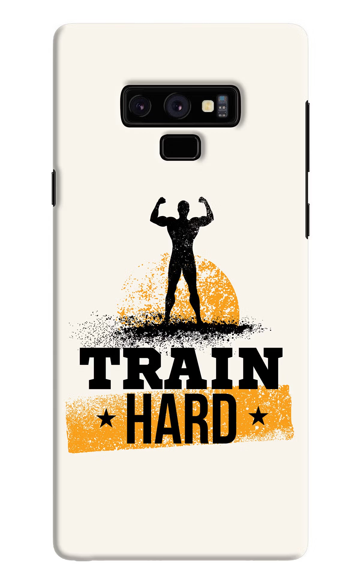 Train Hard Samsung Note 9 Hard Case Back Cover by Casekaro