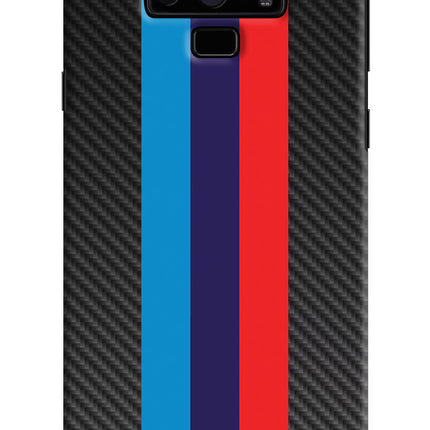 BMW Stripes Pattern Samsung Note 9 Hard Case Back Cover by Casekaro