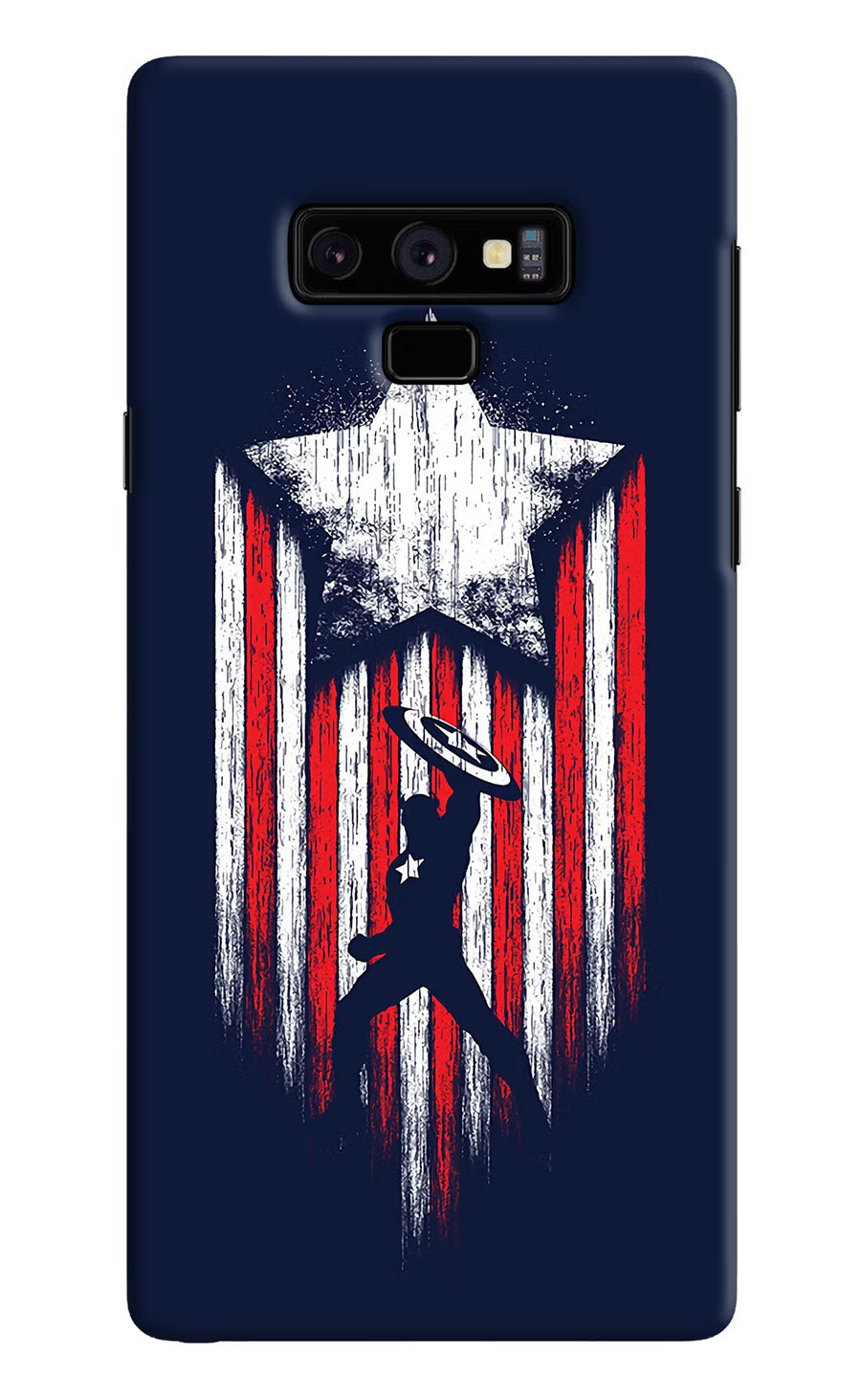 Captain America Marvel Art Samsung Note 9 Back Cover, Hard case