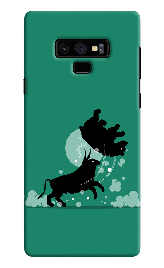 Bull Conqueror Samsung Note 9 Back Cover