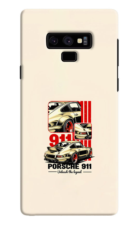 Classic Porsche 911 Samsung Note 9 Hard Case Back Cover by Casekaro