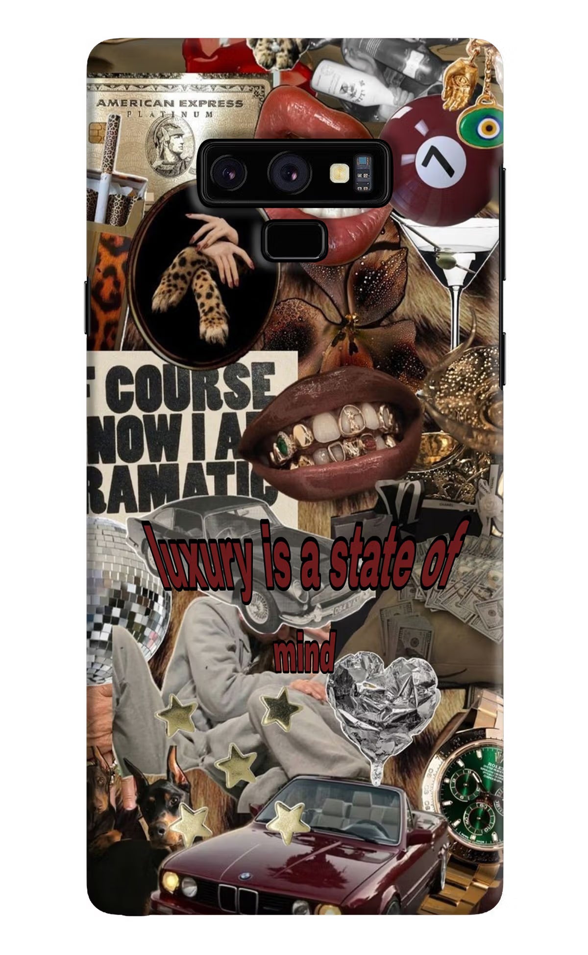 Luxury Samsung Note 9 Hard Case Back Cover by Casekaro