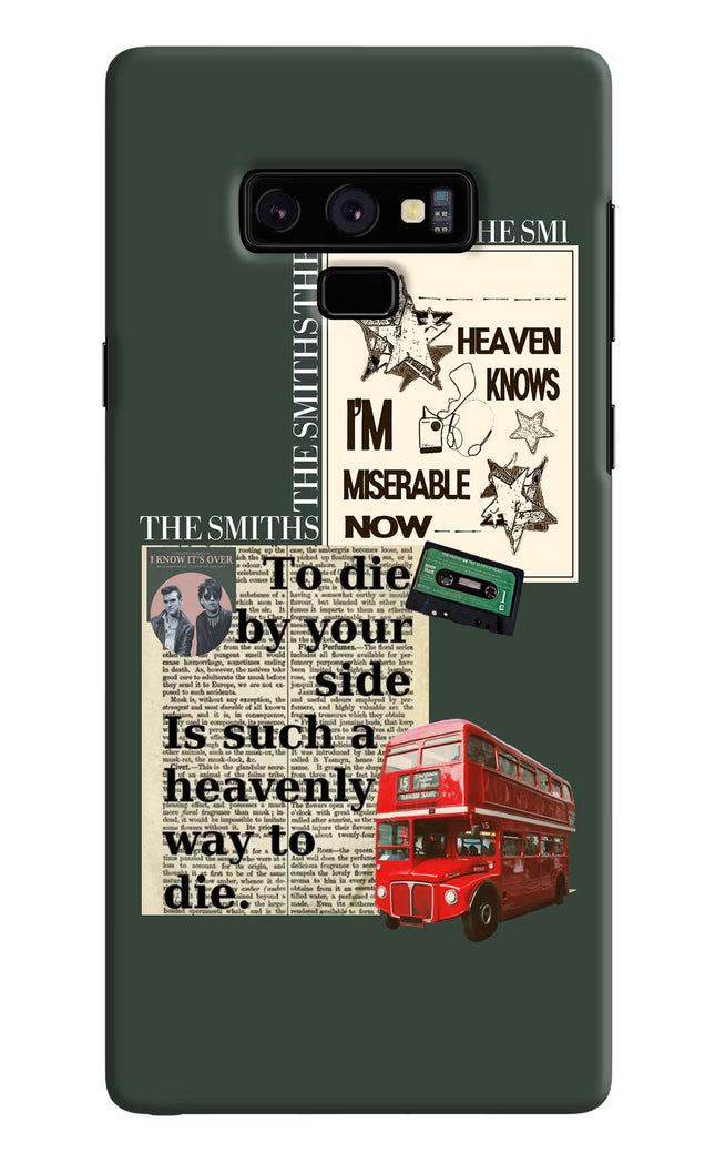 The Smiths Samsung Note 9 Hard Case Back Cover by Casekaro