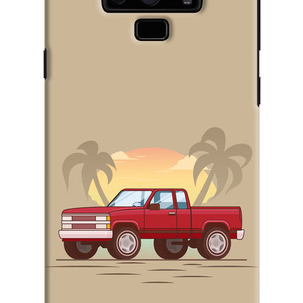 Desert Classic Drive Samsung Note 9 Hard Case Back Cover by Casekaro