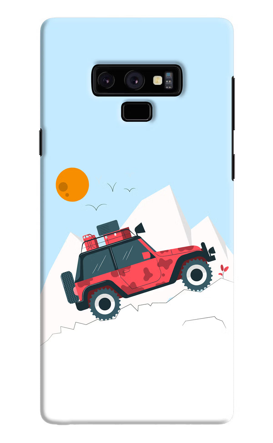 Mountain Trail Beast Samsung Note 9 Back Cover, Hard case