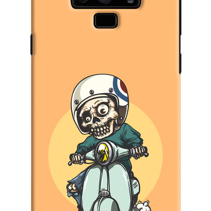 Undead Biker Samsung Note 9 Hard Case Back Cover by Casekaro