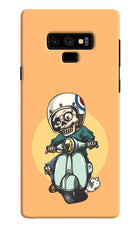 Undead Biker Samsung Note 9 Hard Case Back Cover by Casekaro