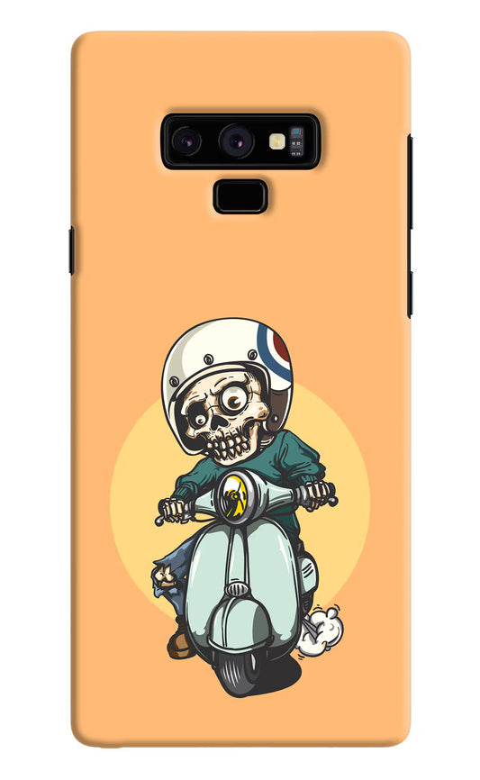 Undead Biker Samsung Note 9 Hard Case Back Cover by Casekaro