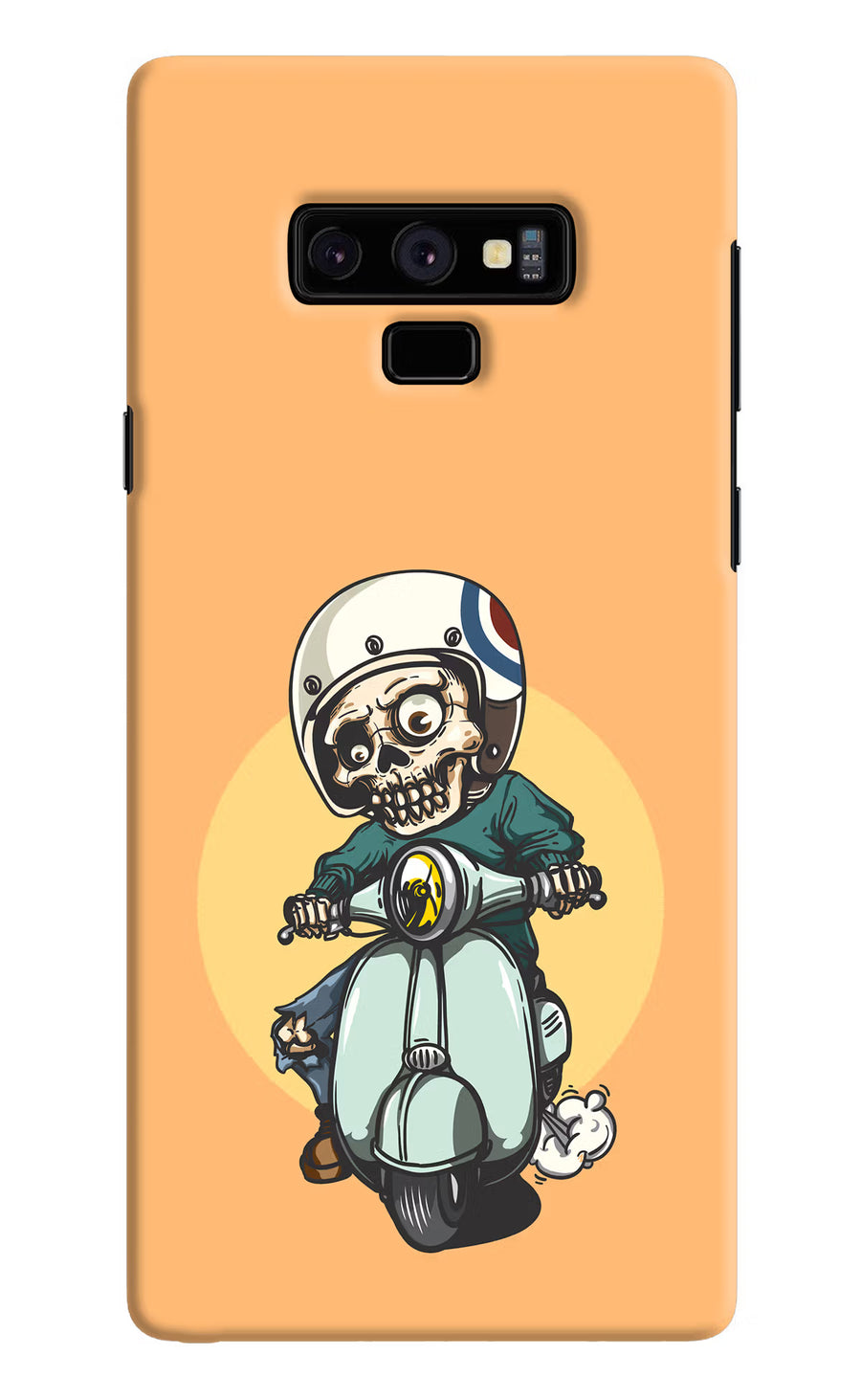 Undead Biker Samsung Note 9 Back Cover, Hard case