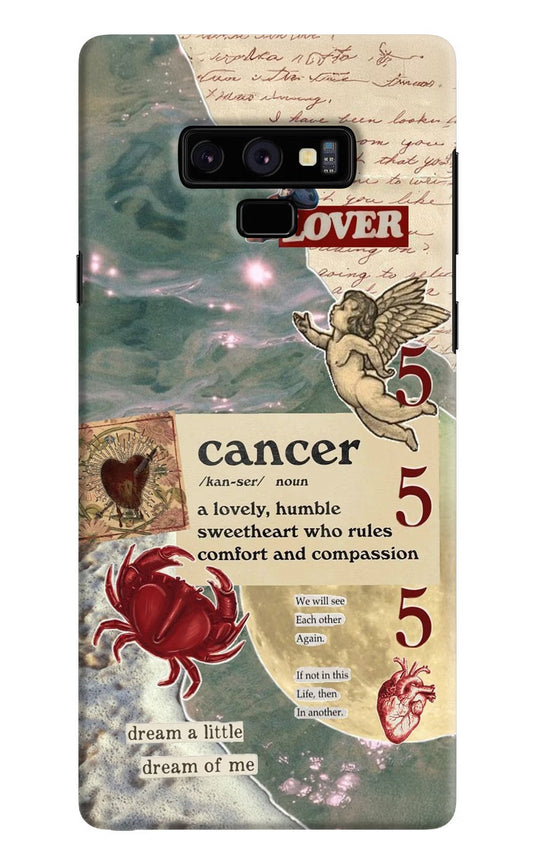 Cancer Zodiac Samsung Note 9 Hard Case Back Cover by Casekaro