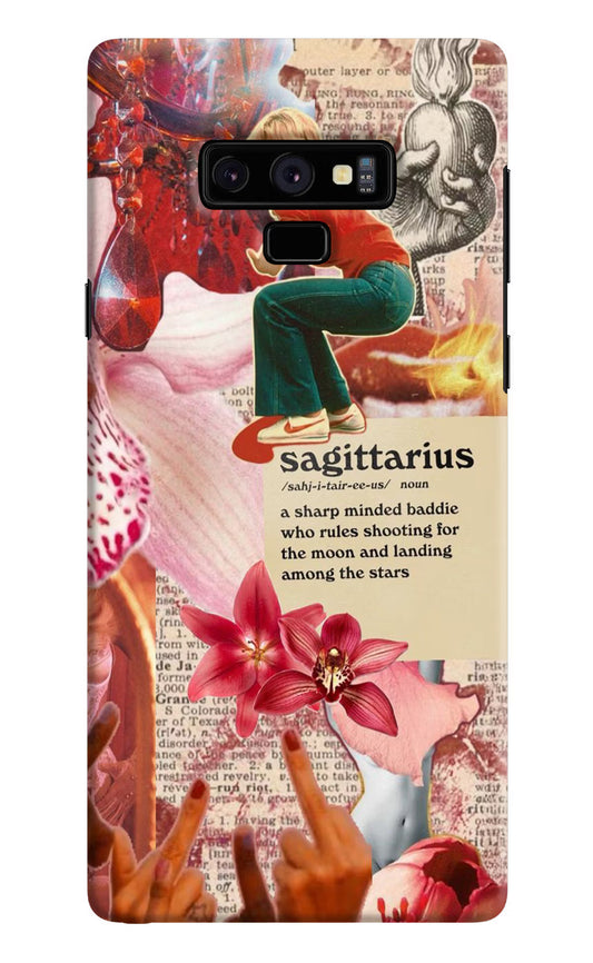 Sagittarius Zodiac Samsung Note 9 Hard Case Back Cover by Casekaro