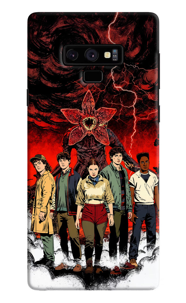 Ordinary Things Characters Samsung Note 9 Hard Case Back Cover by Casekaro