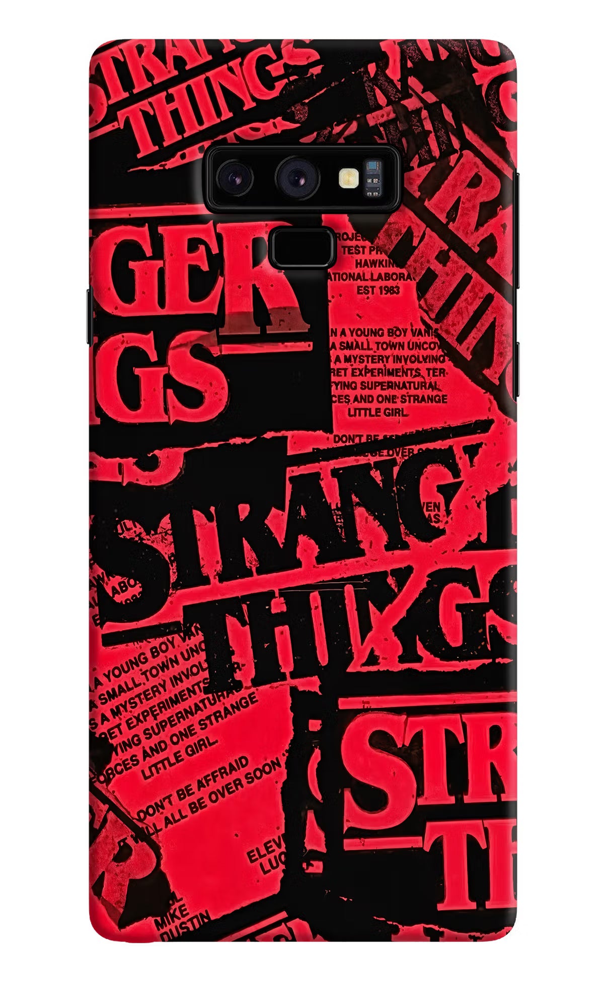 Ordinary Things Samsung Note 9 Hard Case Back Cover by Casekaro