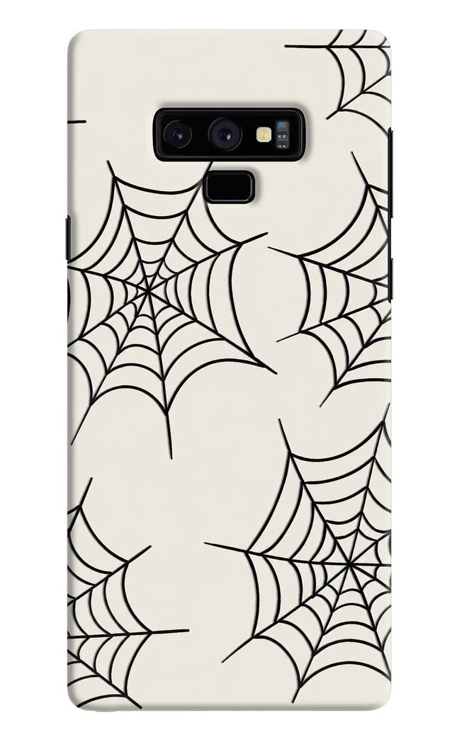 Spider Web Samsung Note 9 Hard Case Back Cover by Casekaro
