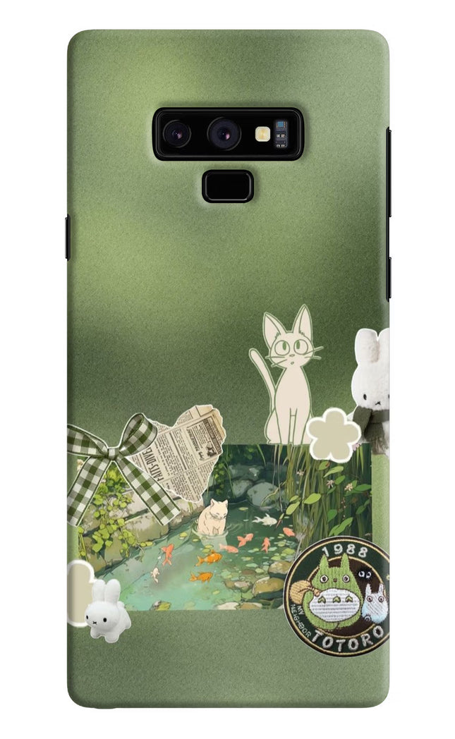Aesthetic anime Samsung Note 9 Hard Case Back Cover by Casekaro