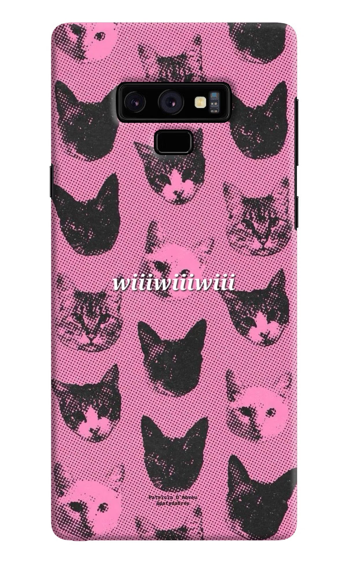 Pink Cats Samsung Note 9 Back Cover
