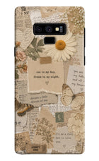 Vintage case Samsung Note 9 Hard Case Back Cover by Casekaro