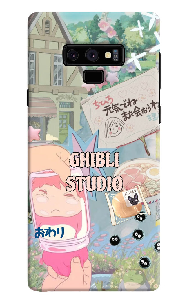 Studio Ghibli Samsung Note 9 Hard Case Back Cover by Casekaro