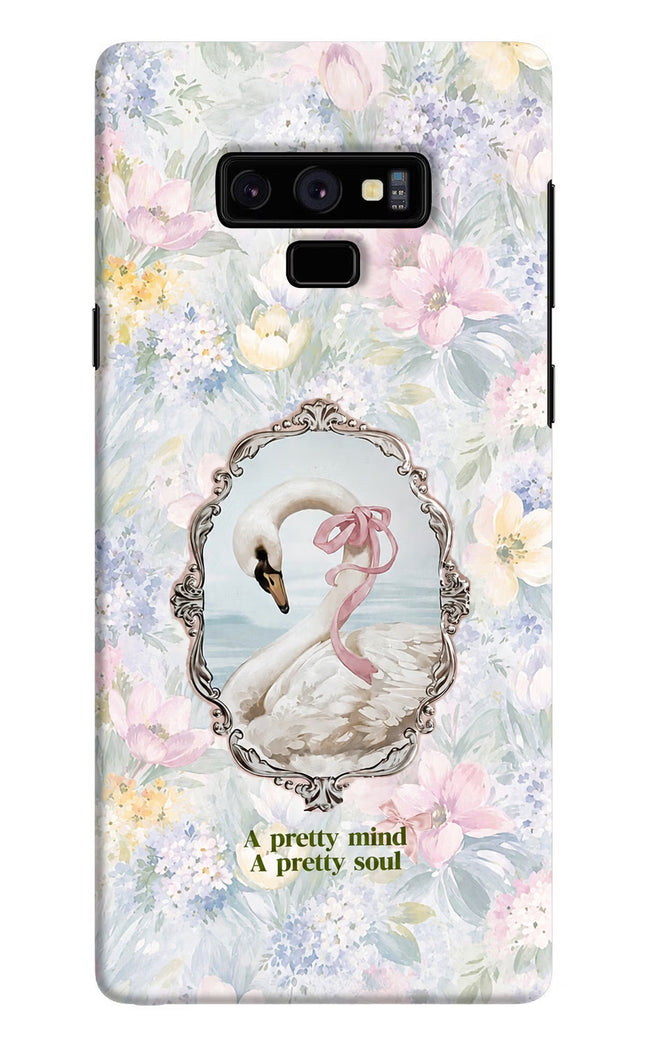 Pretty Mind Pretty Soul Samsung Note 9 Hard Case Back Cover by Casekaro