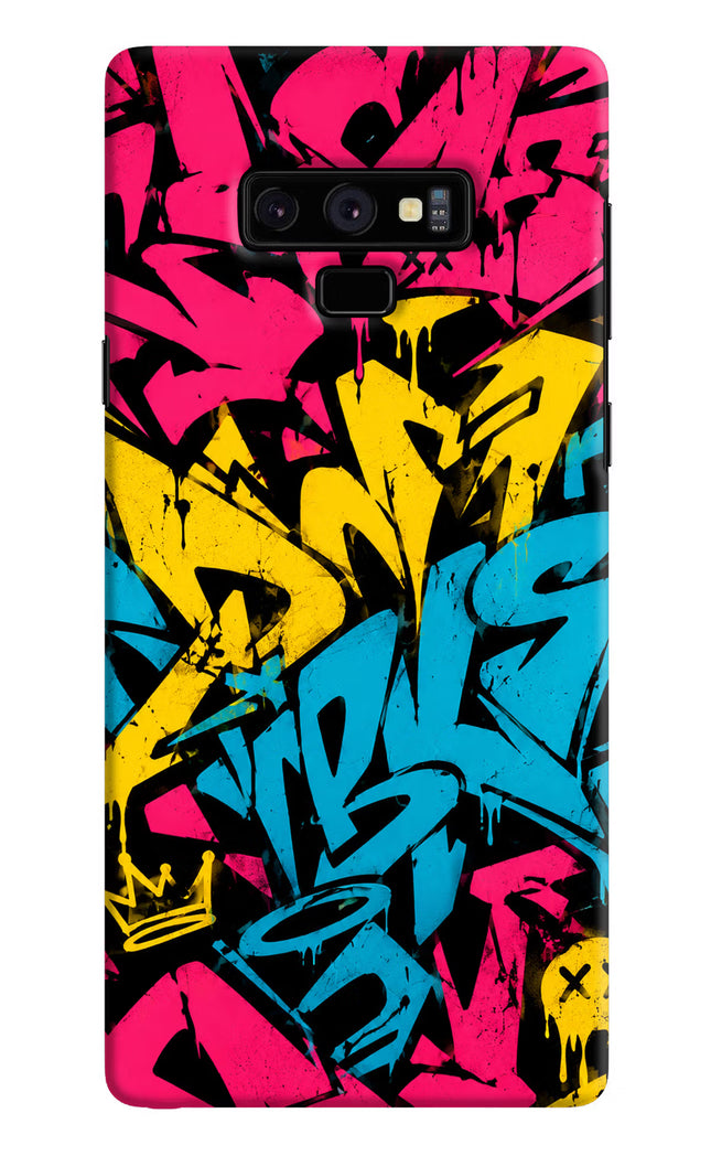 Graffiti Vibe Samsung Note 9 Hard Case Back Cover by Casekaro
