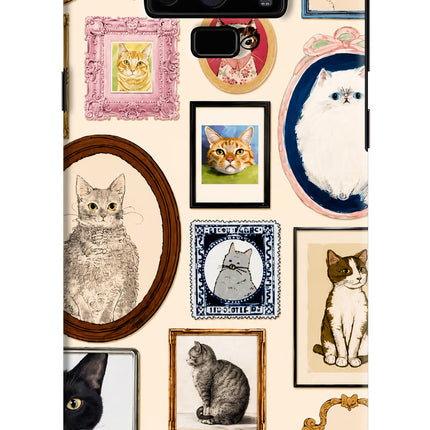 Mirror Cats Samsung Note 9 Hard Case Back Cover by Casekaro