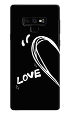 Love Line Samsung Note 9 Hard Case Back Cover by Casekaro