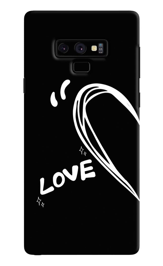 Love Line Samsung Note 9 Hard Case Back Cover by Casekaro