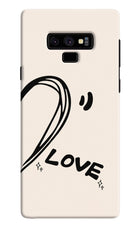 Soul Line Samsung Note 9 Hard Case Back Cover by Casekaro