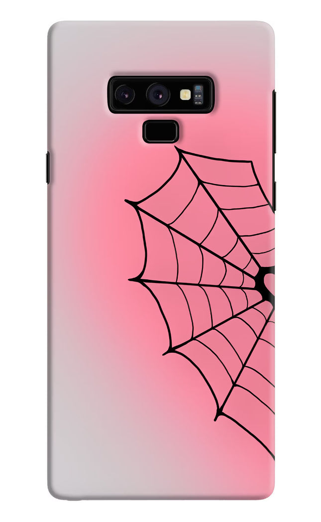 Pink Web Samsung Note 9 Hard Case Back Cover by Casekaro