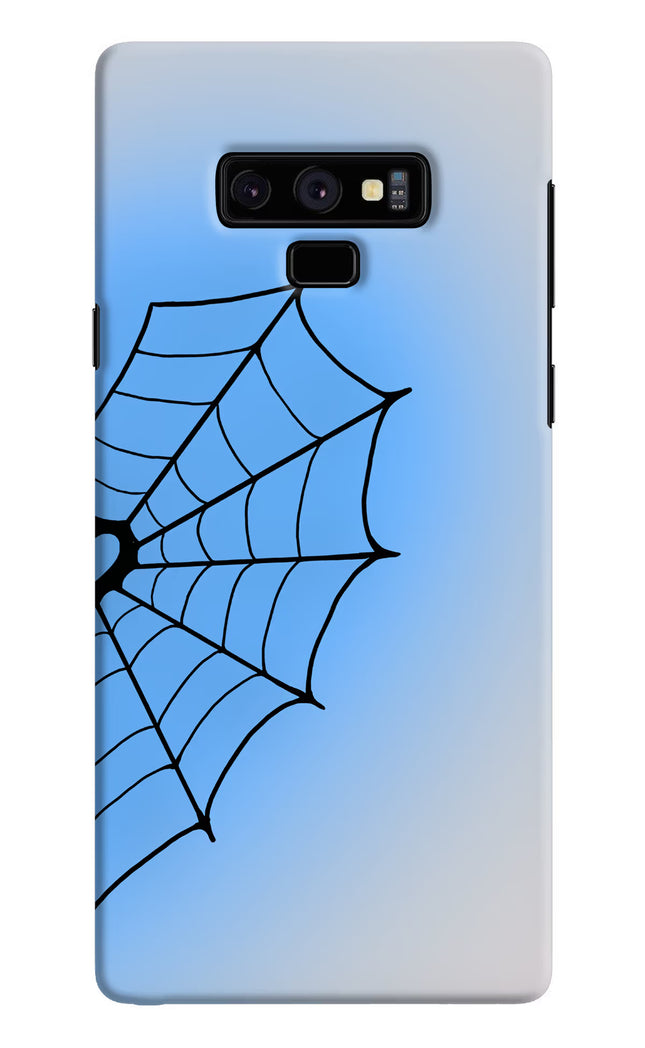 Blue Web Samsung Note 9 Hard Case Back Cover by Casekaro