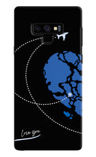 Love Orbit Samsung Note 9 Hard Case Back Cover by Casekaro