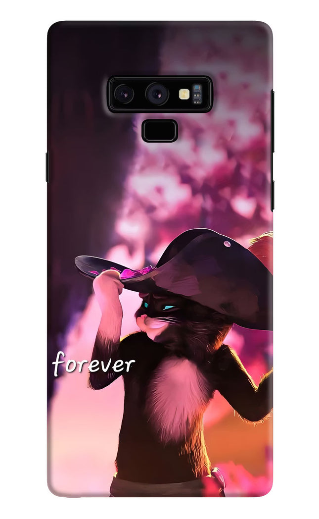 Forever Cat Samsung Note 9 Hard Case Back Cover by Casekaro