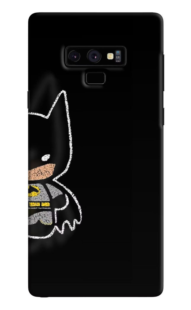 Bat Kitty Samsung Note 9 Hard Case Back Cover by Casekaro