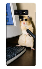 Hacker Hamster Samsung Note 9 Hard Case Back Cover by Casekaro