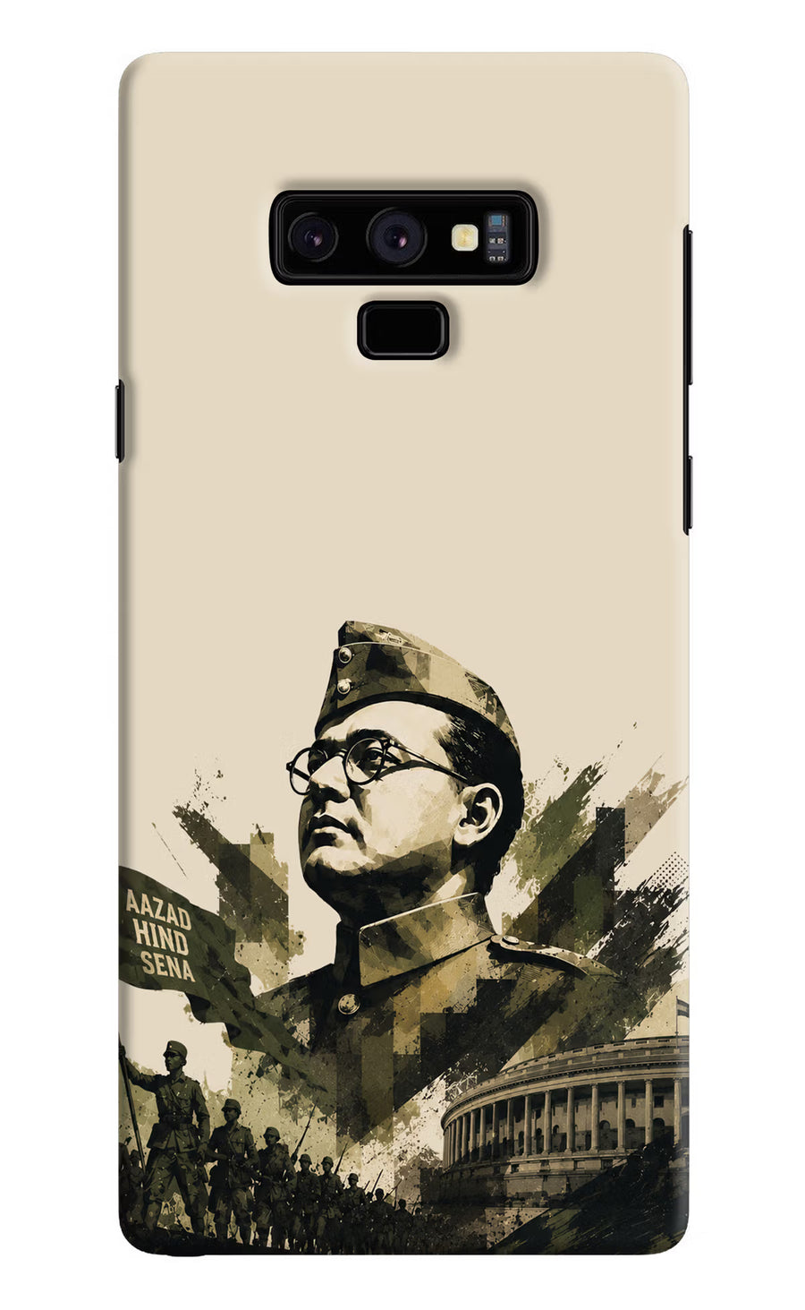 Netaji Rising Samsung Note 9 Back Cover, Hard case