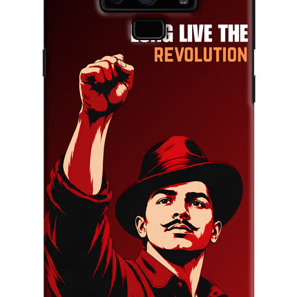 Bhagat Singh Revolution Samsung Note 9 Hard Case Back Cover by Casekaro
