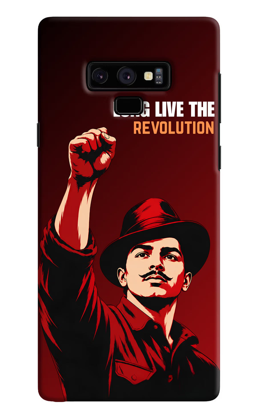 Bhagat Singh Revolution Samsung Note 9 Back Cover, Hard case